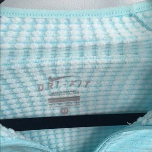 Light blue zip up jacket